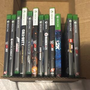 Microsoft Xbox One and 360 Game lot